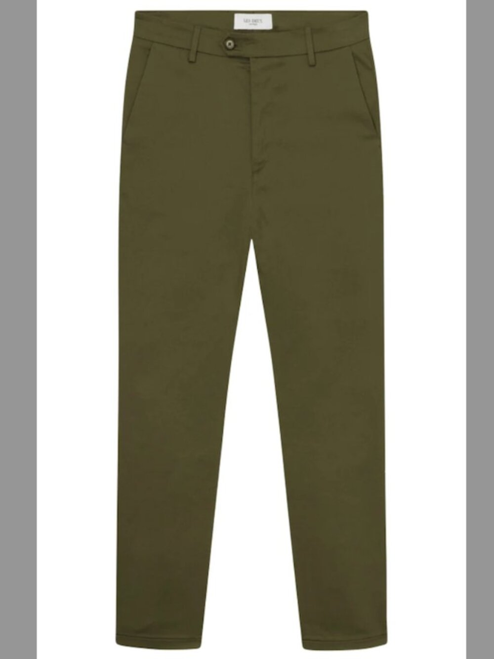 Les Deux Olive Green Cotton Suit Pants in W32 L32